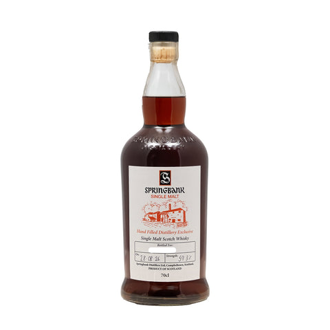 Springbank 2026 Hand Filled Distillery Exclusive Whisky 59.3%