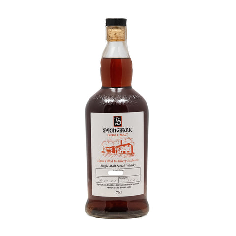 Springbank 2026 Hand Filled Distillery Exclusive Whisky 59.5%