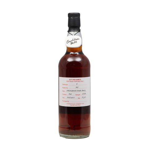 Springbank 13 Year Old Duty Paid Sample Rotation 747 57.6%