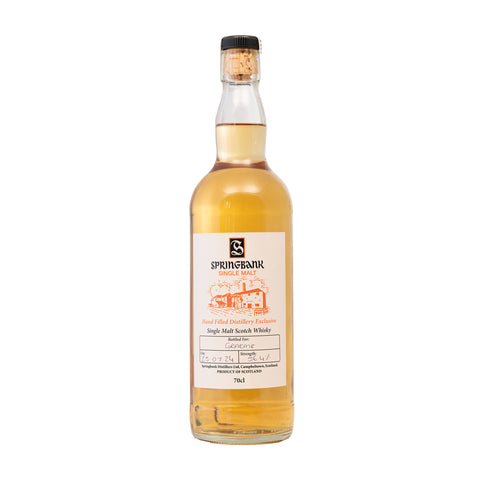 Springbank 2024 Hand Filled Distillery Exclusive Whisky 56.4%