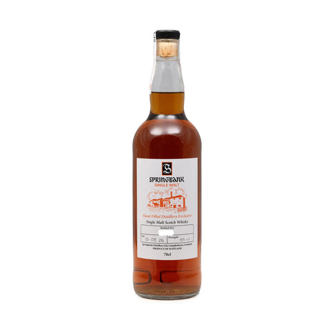 Springbank Whisky Hand Filled 2025 Release 59.1%