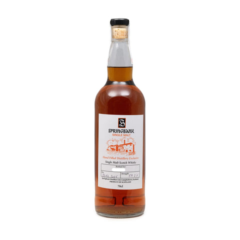 Springbank Whisky Hand Filled 2025 Release 59.2%