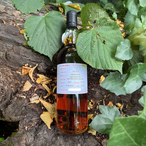 Springbank 12 Year Old Duty Paid Sample 22/p213-1 57.9%