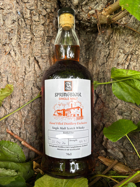 Springbank 2026 Hand Filled Distillery Exclusive Single Malt Whisky 59.7%