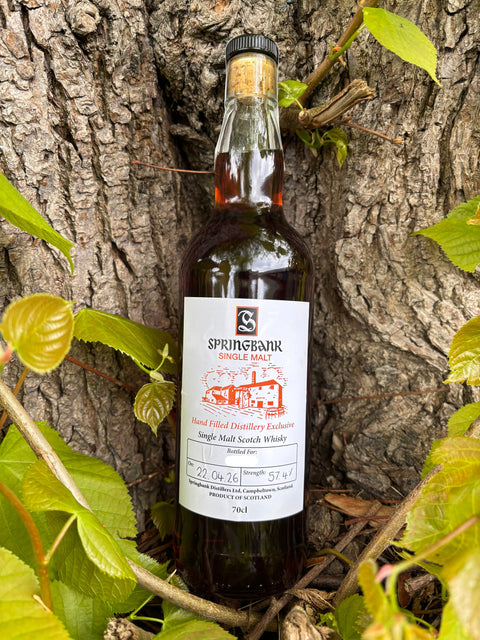 Springbank 2026 Hand Filled Distillery Exclusive Single Malt Whisky 57.4%