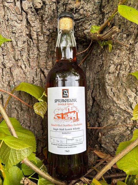 Springbank 2026 Hand Filled Distillery Exclusive Single Malt Whisky 56.2%