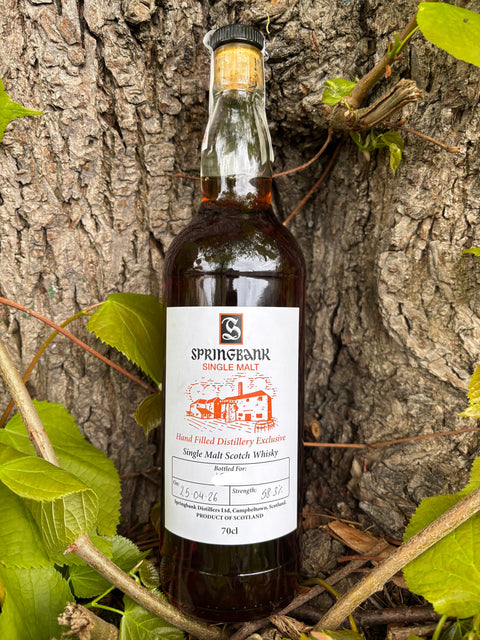 Springbank 2026 Hand Filled Distillery Exclusive Single Malt Whisky 58.3%