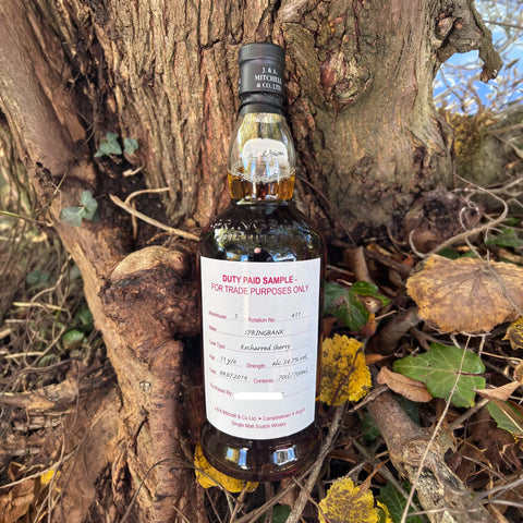 Springbank 2014 11 Year Old Recharred Sherry Duty Paid Sample Rotation #411 54.7%