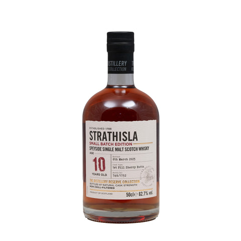 Strathisla 10 Year Old 1st Fill Sherry Butts 62.7%