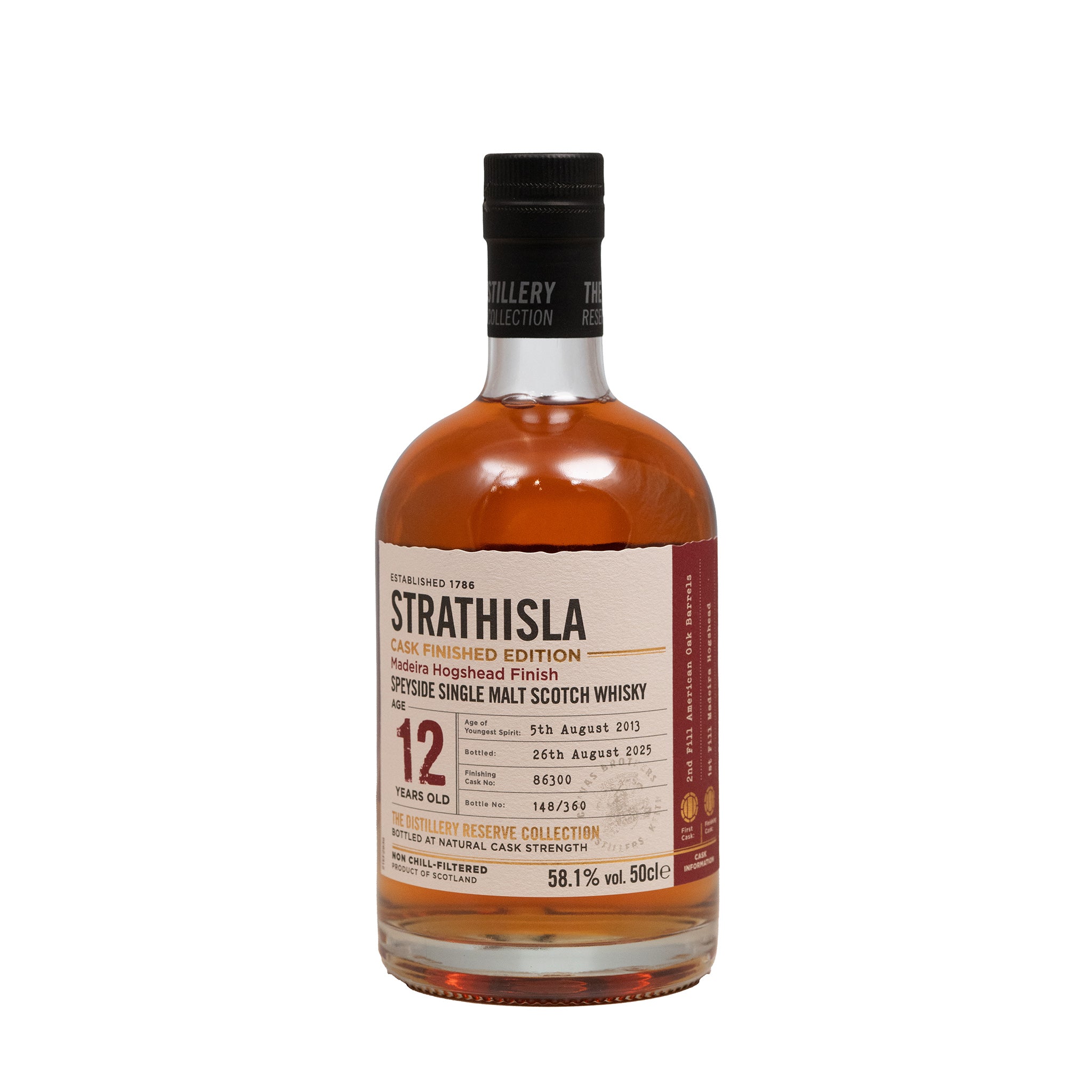 Strathisla 2013 12 Year Old Madeira Finish Single Cask – Whisky