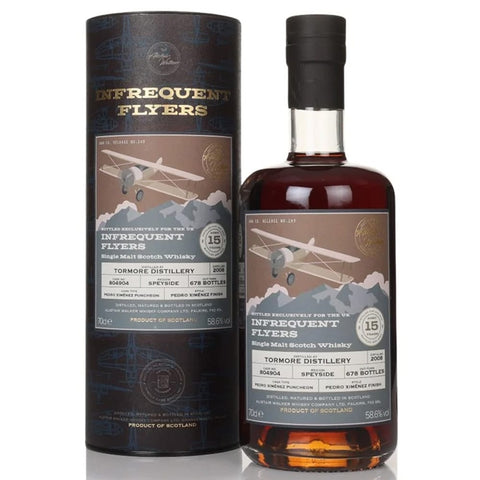 Tormore Infrequent Flyers Single Cask #804904 15 Year Old 58.6%