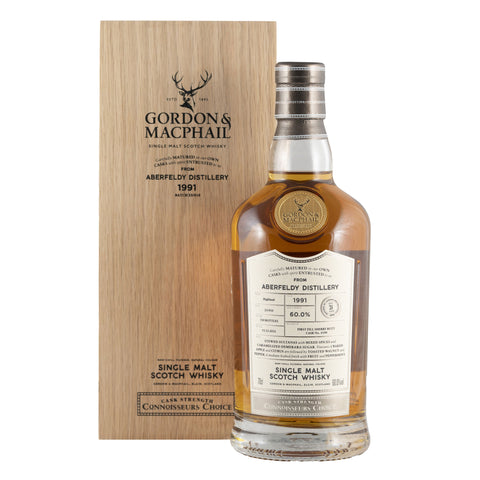 Aberfeldy 1991 31 Year Old Connoisseur's Choice Gordon & MacPhail 60% | Whisky International Online