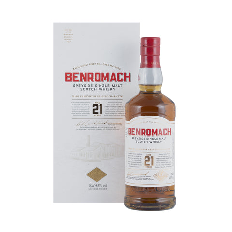 Benromach 21 Year Old Whisky 43%