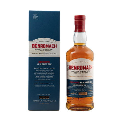 Benromach 2012 Kiln Dried Virgin Oak Whisky 46%