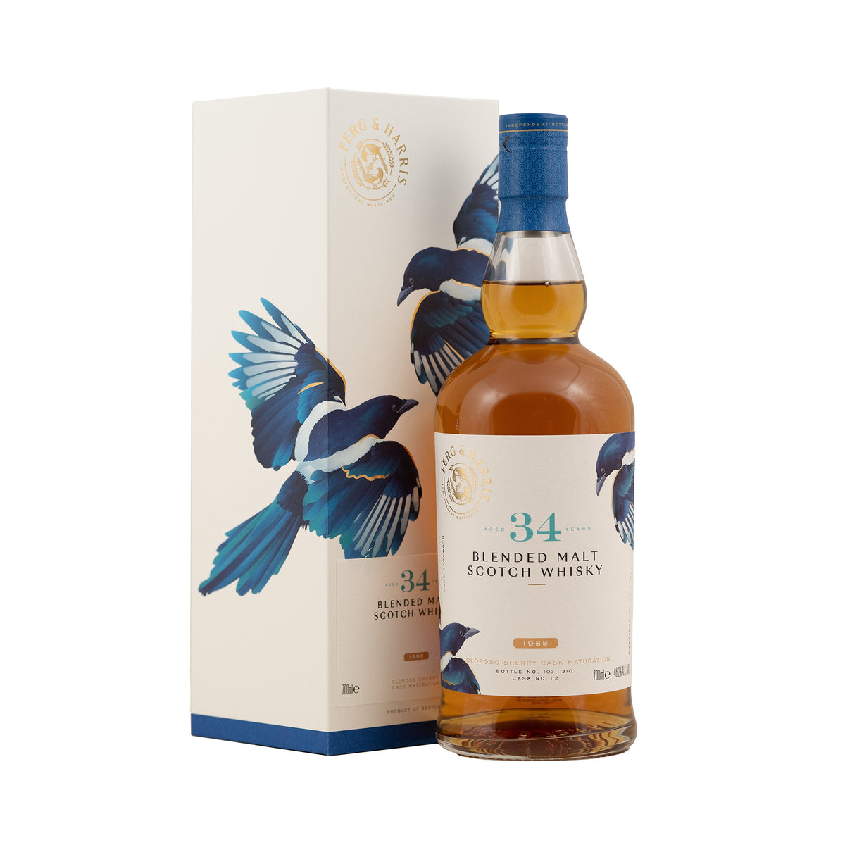 Buy Ferg & Harris 34 Year Old Blended Scotch Whisky 46.2% – Whisky ...