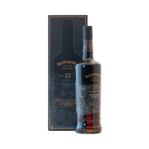 Bowmore 25 Year Old Whisky Anthology 01 Signed by David Turner 50.2%
