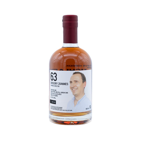 Bruichladdich Valinch No. 63 10 Year Old Whisky 63.7%