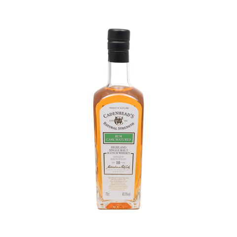 Balblair 10 Year Old Rum Cask Matured 60%