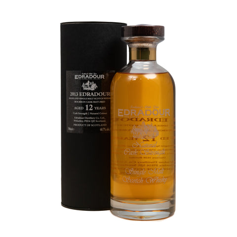 Edradour 12 Year Old First Fill Bourbon Barrel Ibisco Decanter 60.7%