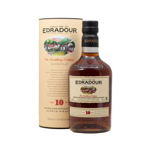 Edradour 10 Year Old Whisky 40%