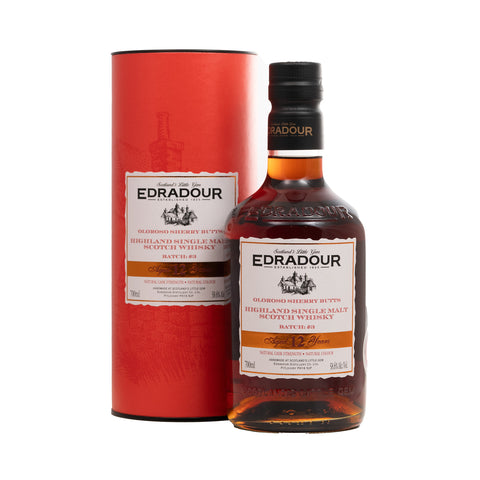 Edradour 12 Year Old Whisky Sherry Cask Strength Batch #3 58.6%