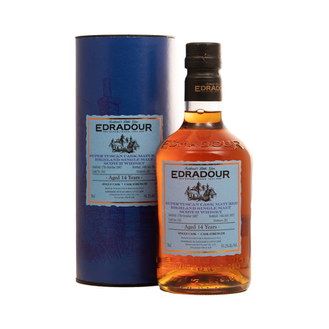 Edradour 2007 14 Year Old Super Tuscan Single Cask #343 55.2%