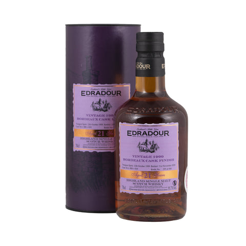Edradour Bordeaux Cask Finish 21 Years Old Whisky 55.7%