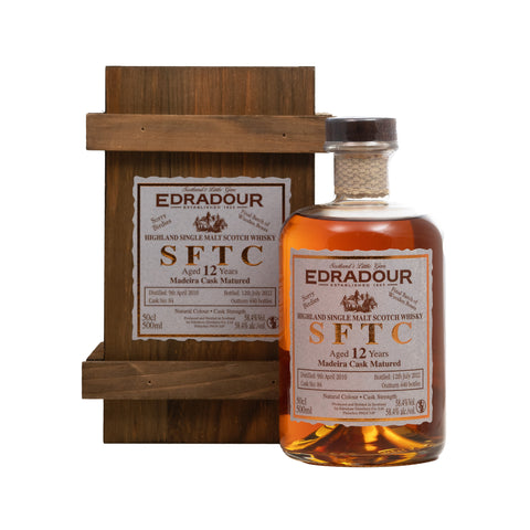 Edradour 12 Year Old SFTC Madeira Single Cask #84 58.4%