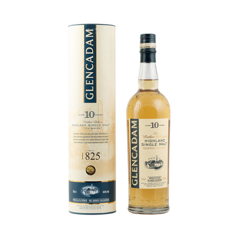 Glencadam 10 Year Old Whisky 46%