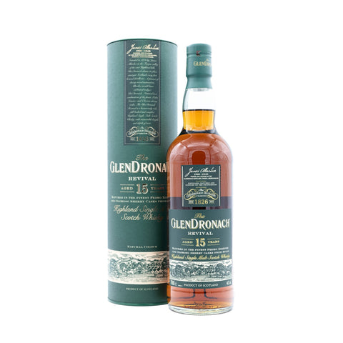 GlenDronach Revival 15 Year Old 2023 Release 46%