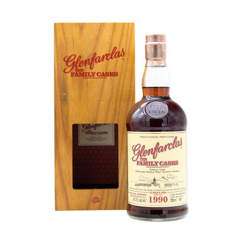 Glenfarclas Family Casks Whisky 1990 Bottled 2020 55.2%