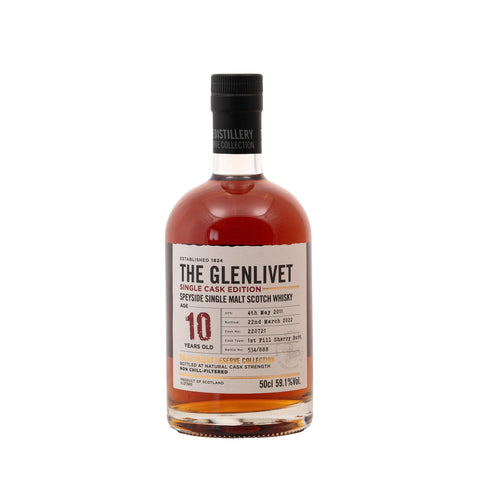 Glenlivet 10 Year Old Single Cask #220721 Sherry Butt 59.1%