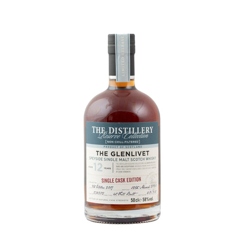 Glenlivet 12 Year Old Whisky 1st Fill Butt Single Cask #238202 58%