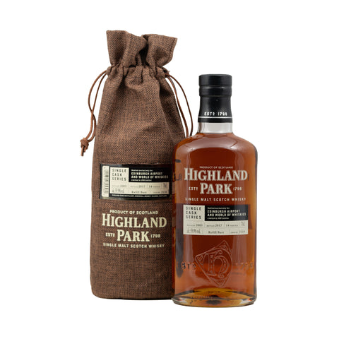 Highland Park 2003 Edinburgh Airport Exclusive Single Cask #2118 59.9%