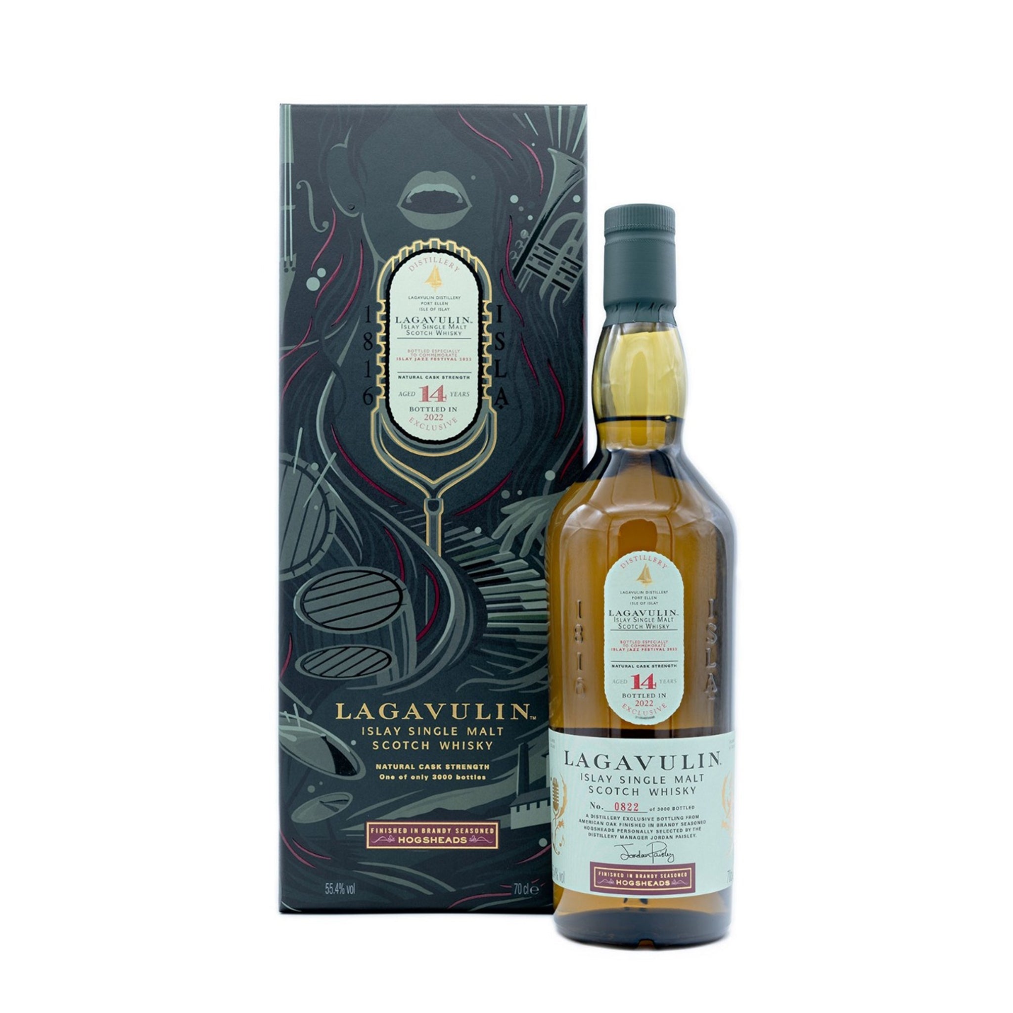 Buy Lagavulin Jazz 2022 Release 14 Year Old Whisky 55.4% | WIO