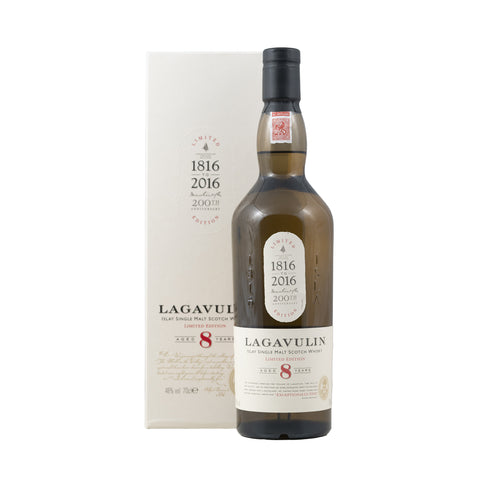 Lagavulin 8 Year Old Whisky 200th Anniversary Limited Edition 48%