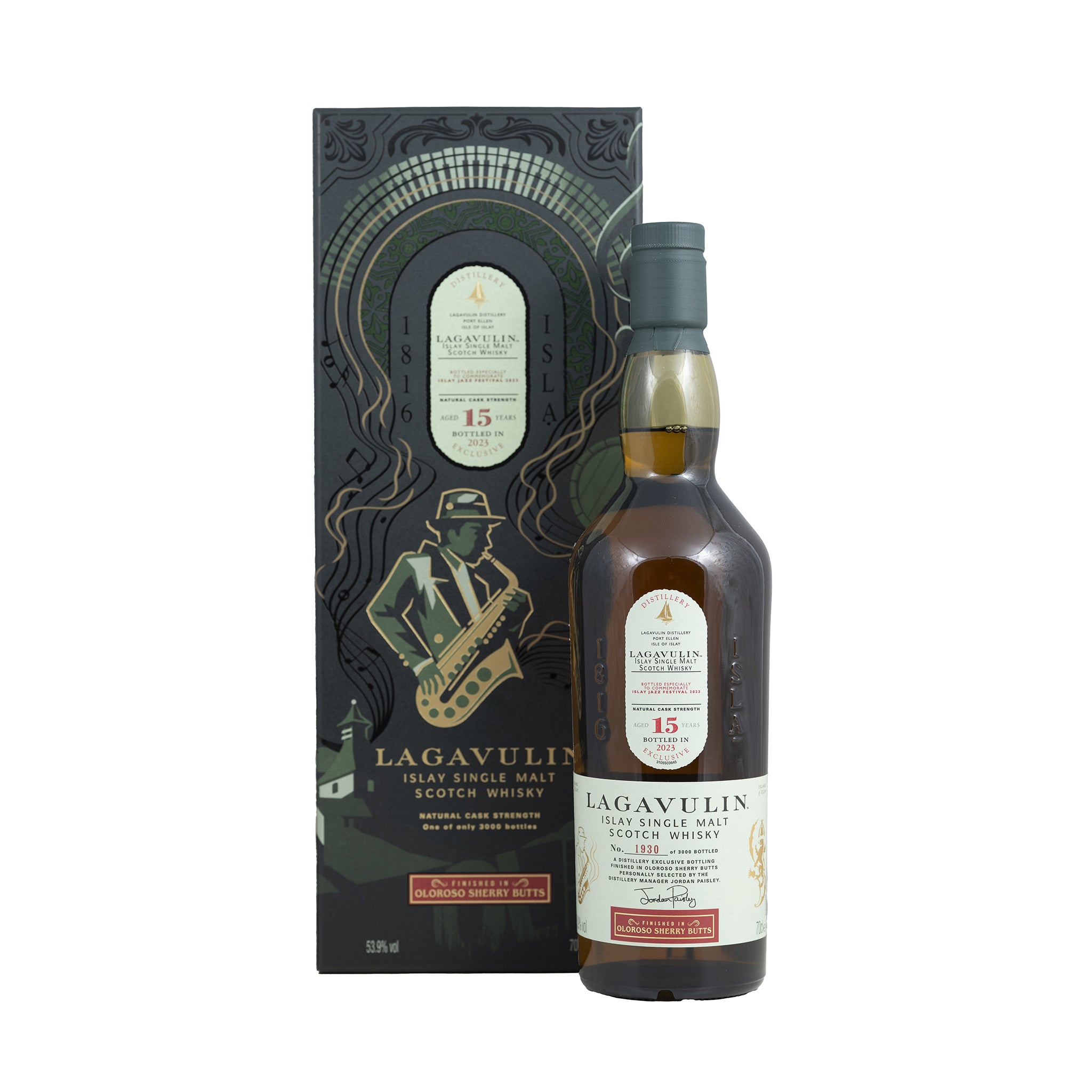 Buy Lagavulin 2023 Jazz Festival Release 15 Year Old Whisky 53.9% | WIO