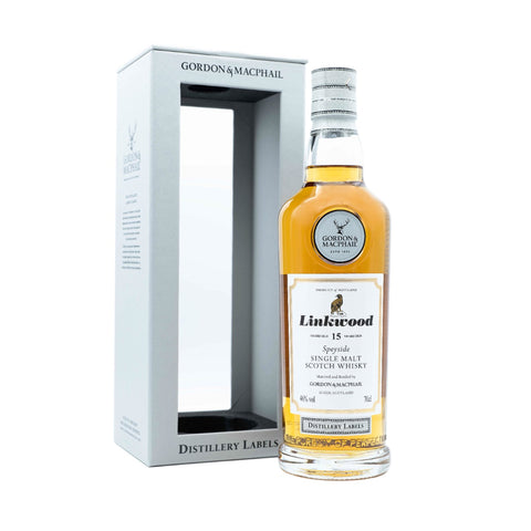 Linkwood 15 Year Old Distillery Lablels Gordon & McPhail 46%