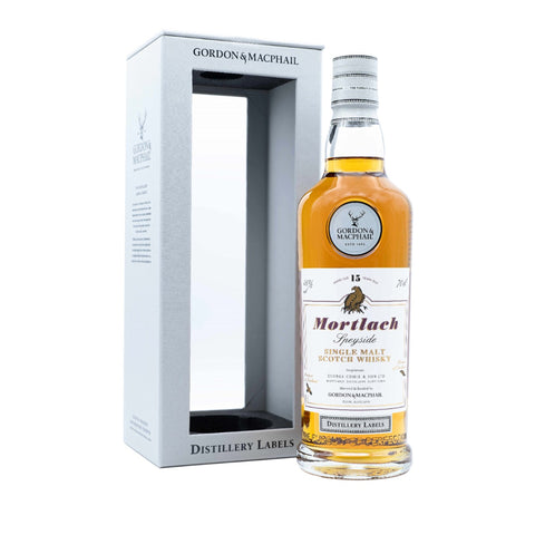 Mortlach 15 Year Old Whisky Distillery Labels 46%