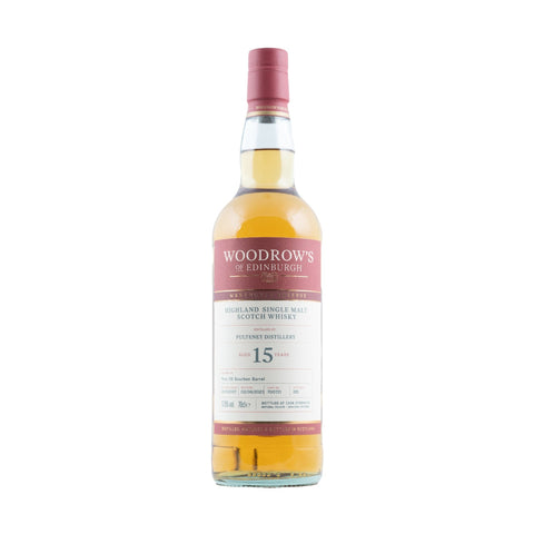 Pulteney 15 Year Old 1st Fill Bourbon Barrel Woodrow's 57.8%