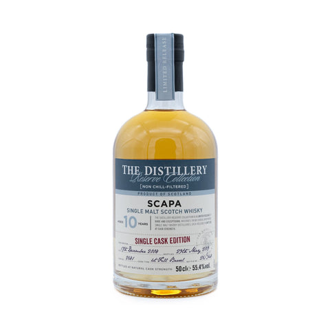 Scapa 10 Year Old Whisky 1st Fill Barrel #2681 55.4%