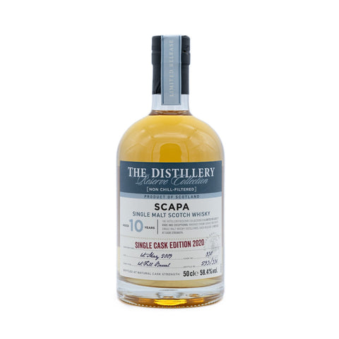 Scapa 10 Year Old 1st Fill Barrel #930 58.4%