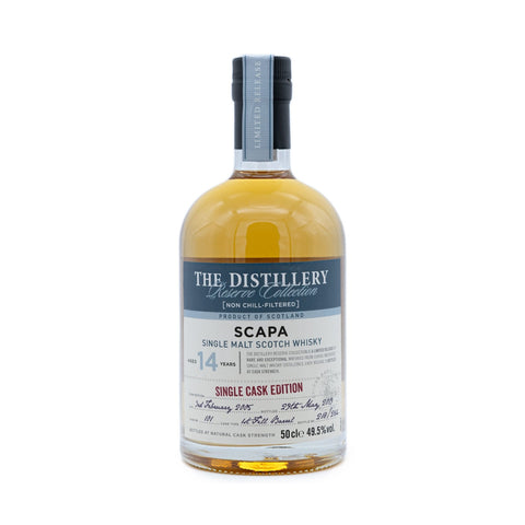 Scapa 14 Year Old 1st Fill Barrel #101 Distillery Reserve Collection 49.5%