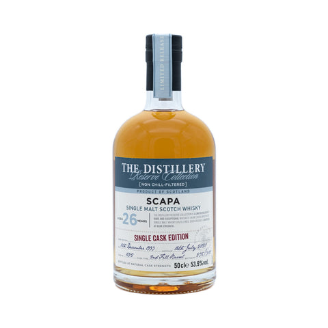 Scapa 26 Year Old 2nd Fill Barrel Single Cask #1692 53.9%