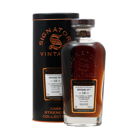 Secret Speyside (Macallan) 2005 18 Year Old Signatory Vintage Cask #DRU17 A106 #9 57.9%