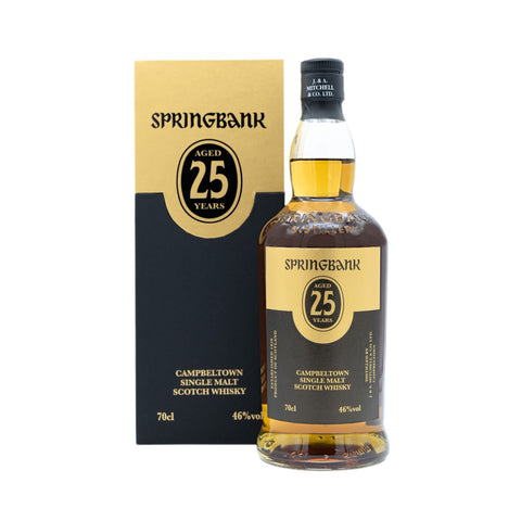 Springbank 25 Year Old Whisky 2023 Release Bottled Dec 2022 46%