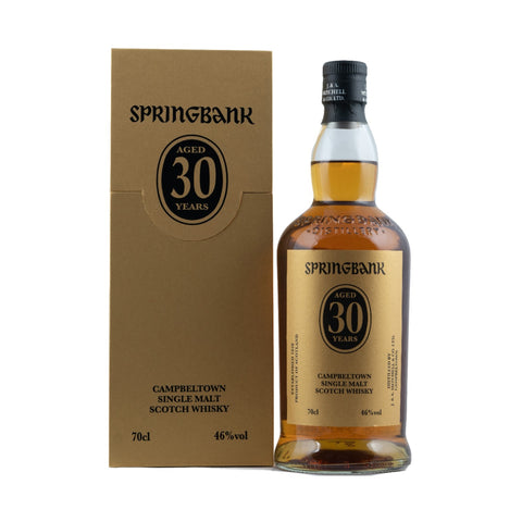 Springbank 30 Year Old Whisky Distillery Release 46%