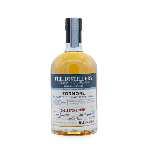 Tormore 2000 20 Year Old Whisky 1st Fill Barrel 54.1%