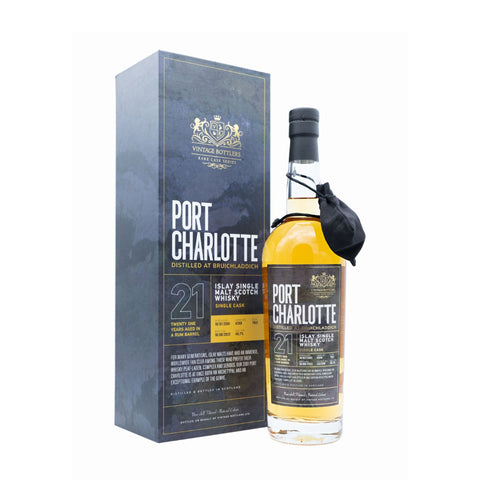 Port Charlotte 2001 Rum Barrel Vintage Bottlers Release 48.7%
