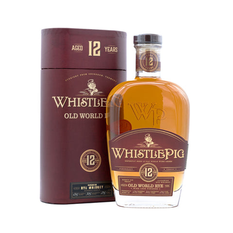 Whistle Pig 12 Year Old Old World Rye Whiskey 43%